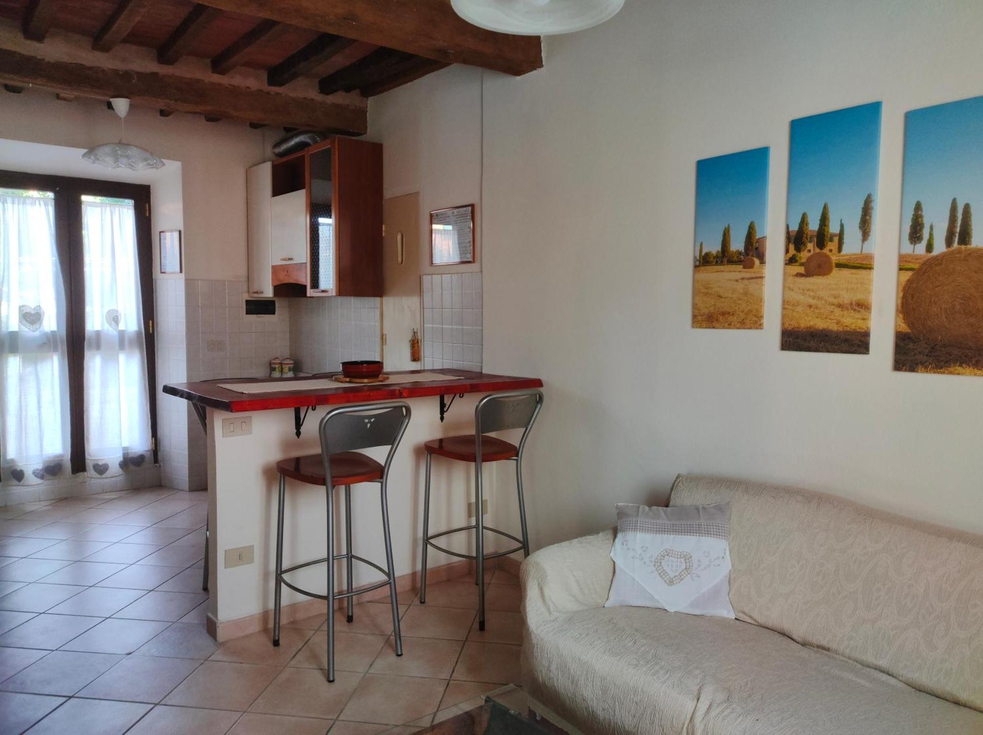 La Casina Di Colle - Appartamento Rustico Sulle Colline Di Pisa Кашіана-Терме Екстер'єр фото