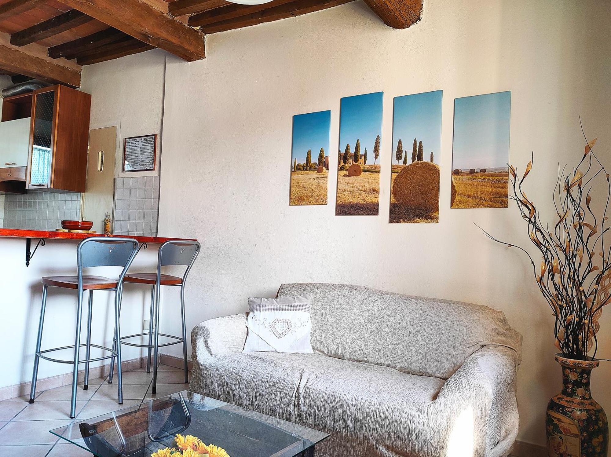 La Casina Di Colle - Appartamento Rustico Sulle Colline Di Pisa Кашіана-Терме Екстер'єр фото